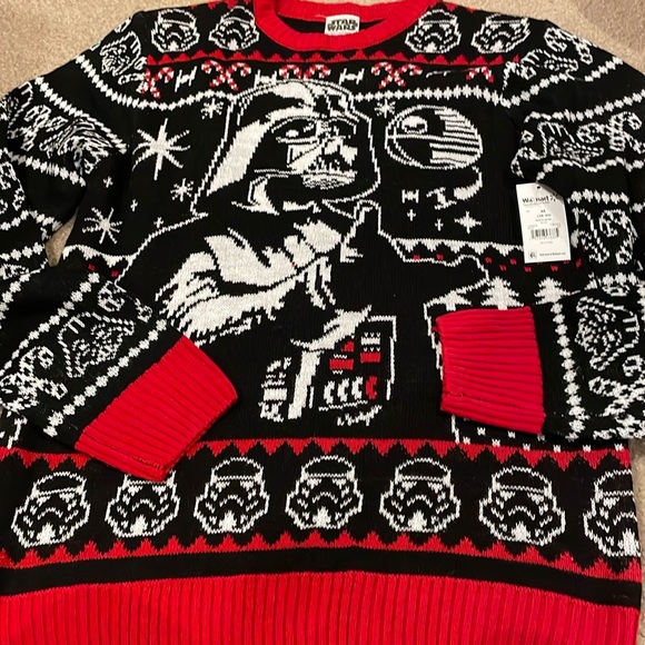 NWT Star Wars holiday sweater, men’s M - Picture 1 of 3